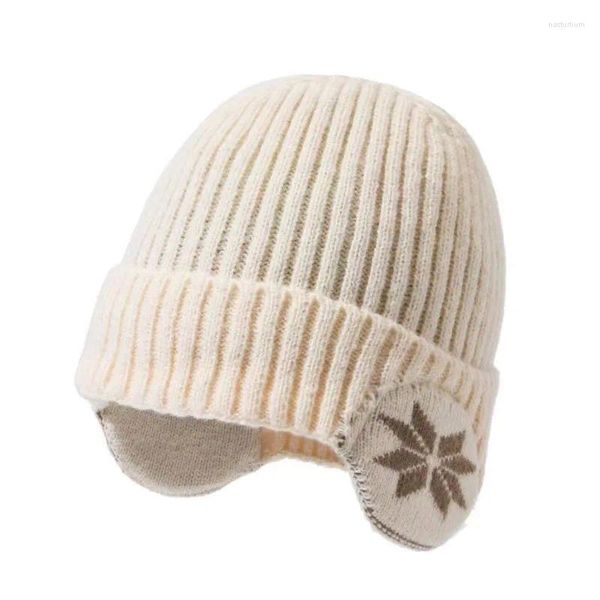 Berets Winter Femmes Cap Protection de casque