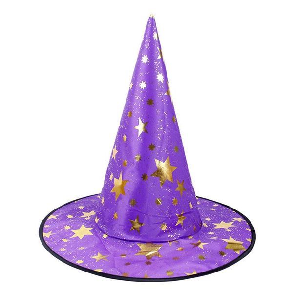 Bérets Chapeau De Sorcière Halloween Adulte Enfants Déguisement Costume De Fête Accessoire Mode Casquette À Visière