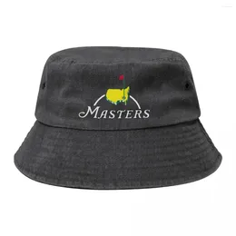 Berets Women Men The Masters Golf Tournoi Cotton Bucket Hat Tenues Summer Beach Headwear Denim Fisherman Cap