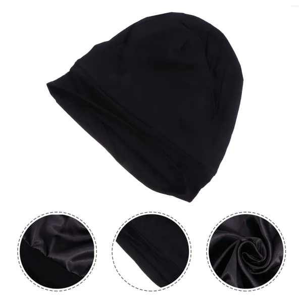 Bérets femmes large bord bandeau Bonnet sommeil soins des cheveux couverture dormir Turbans