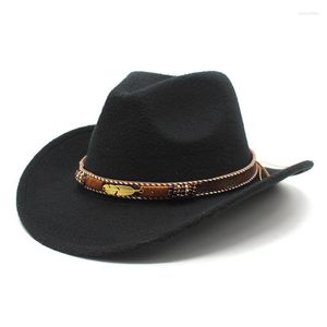 Bérets femmes Vintage Cowboy chapeau moelleux avec strass dames filles Cowgirl paillettes casquette chapeaux pour déguisement Cosplay Costume