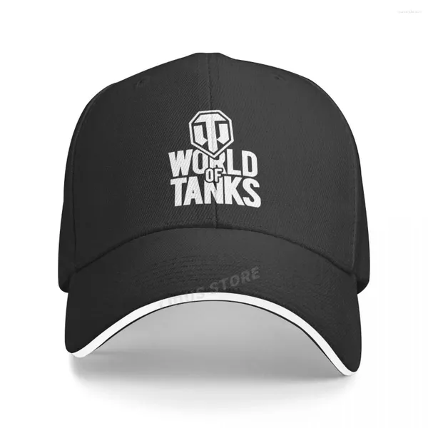 Bérets World of Tanks Baseball Caps Fashion Cool Game Hat Unisexe Outdoors Men Chapeaux