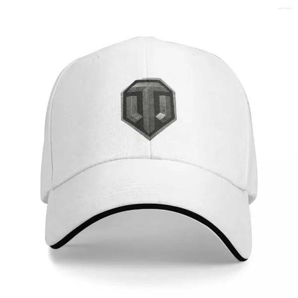 Boinas World Of Tanks Logo Cap Moda Casual Gorras de béisbol Sombrero ajustable Hip Hop Sombreros unisex Policromáticos Personalizables