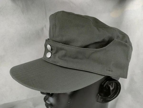 Boinas WWII Ejército alemán Heer EM HBT 1943 M43 Gorra de campo hecha de sarga de algodón Sombrero militar