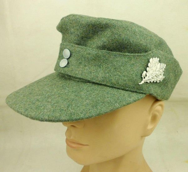 Boinas WWII ejército alemán militar gorra de francotirador sombrero soldado con insignia recreación