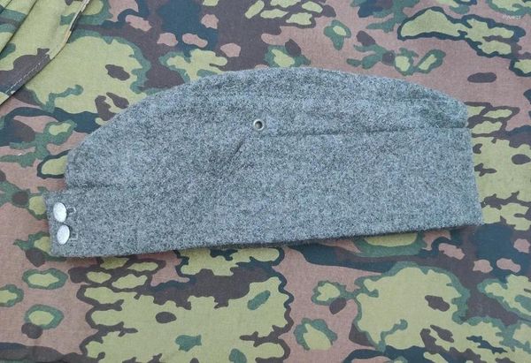 Bérets Soldat allemand de la Seconde Guerre mondiale M42 Field Wool Overseas Cap NO BADGE Reconstitution Chapeau militaire en tailles