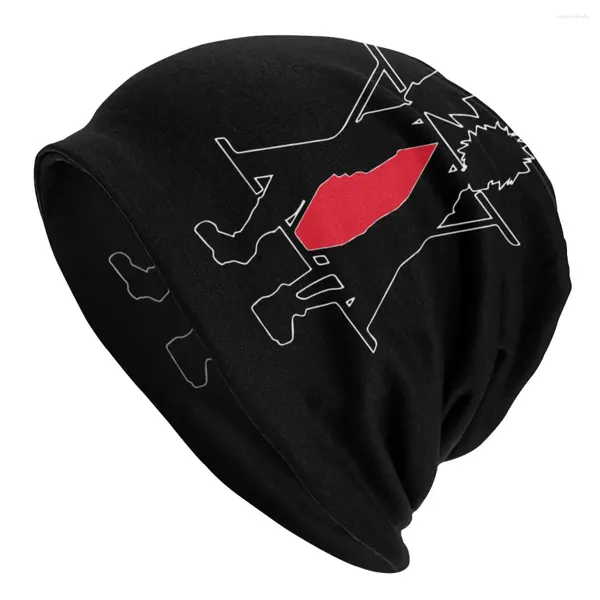 Bérets X Bonnet Chapeau Tricoté Goth Automne Hiver En Plein Air Manga Gon Freecss Skullies Bonnets Chapeaux Chaud Tête Wrap Caps