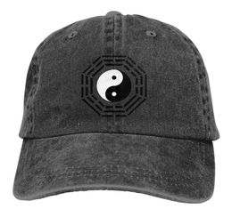 Boinas Yin y Yang Gossip Gorra de béisbol Sombrero de vaquero Sombreros Bebop con visera Hombres Mujeres8281604