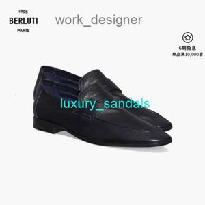 Berluti Mens Dress Shoes Leather Oxfords schoenen Berluti Classic Mens Shoes Classic Handmade Business Elegant Leather Gentlemanly Soft en Comfortabele Kangaro G0QB