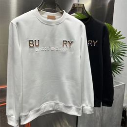 Sweat-shirt Berry Womens Luxury Designer Hoody Mens Burry Pullover Femmes Brand Concave Printing Process Shirts Fashion Spring Tops Woman Man Man