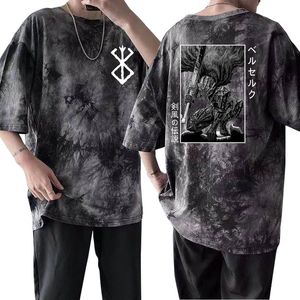 Berserk Guts t-shirt hommes t-shirt à manches courtes japonais Anime t-shirts 220627