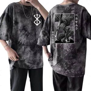 Berserk Guts T-shirt hommes T-shirt à manches courtes japonais Anime Tees264b