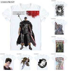 Berserk Kentaro Miura T -shirt The Prototype Guts Black Swordsman Anime Custom Casual Cosplay T -shirt print korte mouw T -shirt2540763