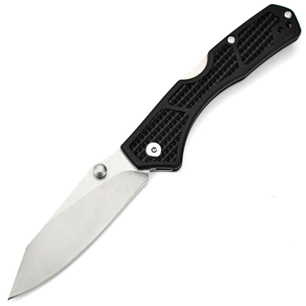 BES Säljer 2033 ABS -handtag D2 Steel Folding Knife Outdoor Tactical Knife Portable EDC Pocket Knife Folding Balde With Clip