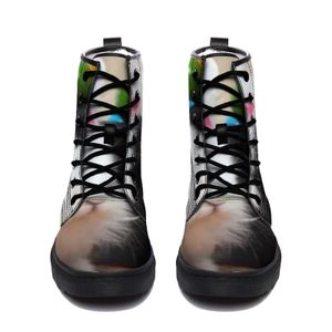 Designer sur mesure bottes personnalisées pour hommes chaussures de chaussures décontractées entraîneurs plats sportiels extérieurs baskets personnalisent les gâteaux chauds de chaussures gai