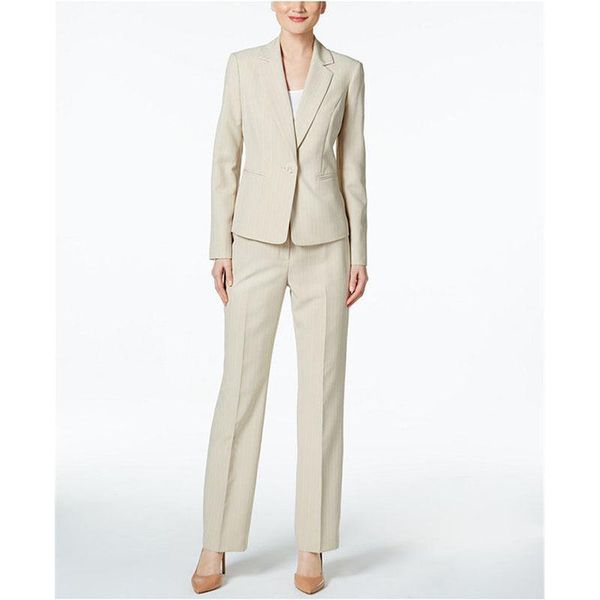 Costume d'affaires sur mesure pour femmes, pantalon pour dames, costumes d'interview, Tuxedos B6, deux pièces pour femmes