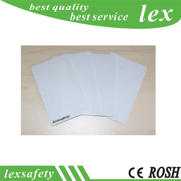 100 pcs/lot F08 cartes intelligentes vierges ISO minces pvc RFID 13.56 MHz IC ISO14443A 1 K carte à puce