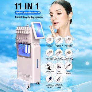 Beste 11 in 1 diamant microdermabrasie mee-eters verwijderen hydro water aqua peeling dermabrasie fijne lijntjes verminderen machine