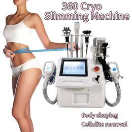 Meilleure Machine de congélation des graisses 360 Cryo amincissante, Cavitation 40k, réduction de la Cellulite fraîche, Laser RF cryolipolyse amincissante
