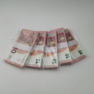 Beste 3A Party Supplies Fake Banknote 10 20 50 100 200 500 EUROS Realistische Toy Bar Props Copy Valuta Movie Money Faux-Billets 100 PCS/Pack