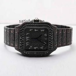 Meilleur prix personnalisé hip hop moissanite diamant montre pass testeur de diamant avec une clarté VVS impeccable montre tendance pour hommes