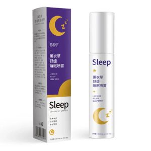 Meilleure aromathérapie Spire d'oreiller de brume de sommeil profond calme avec huiles essentielles de lavande 75 ml
