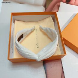 Meilleur automne et hiver designer bandeau dames mode bijoux marque bandeau couleur unie design fille cadeau avec emballage nov 11
