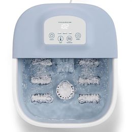 Best Choice Products Masseur de bain de spa pour les pieds à domicile, douche à cascade réglable, chauffage rapide, traitement automatique de spa à domicile