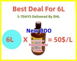 Meilleur accord pour 6L 99,9% Pureté 1 4-B Glycol 14 BDO 14 BDO 14B CAS 110-63-4 1, 4-diol 1 4-butanediol 14b 1,4-butylène BDO 6L