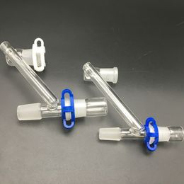 Adaptador de recuperación desplegable de vidrio de 14 mm y 18 mm compatible con plataformas petrolíferas bongs Convertidor desplegable para cachimbas