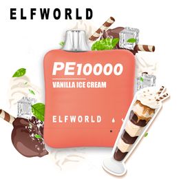 Meilleur Vape jetable en gros ELF WORLD PE10000/Pi9000 Puff Vape Pen 5% Nic E Cigarette Pen en gros I Vape 10K Puff OEM Vape Bar