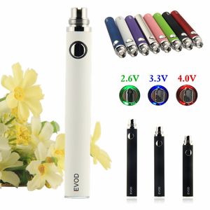 EVOD VV Preheat Batterij e cigs 510 thread pen ego 650 900 1100 mah Voorverwarmen Batterijen voor dikke olie vape cartridges