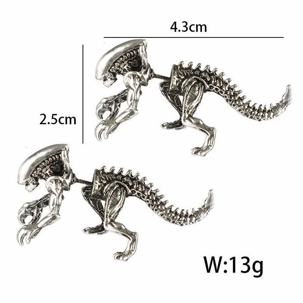 meilleures boucles d'oreilles goujons Nouveau Design Alien Dragon Alien Piercing Boucles D'oreilles Oreille Poignets Femmes Hommes Mode Bijoux cadeau femmes hommes boucles d'oreilles