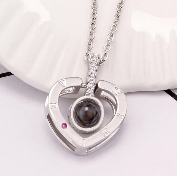 Meilleur ami Collier femmes cristal coeur 520 charme fleur charme meilleurs amis pour toujours colliers pendentifs amitié BFF bijoux Collier