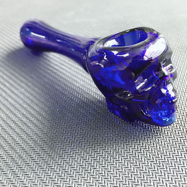 pipas de fumar Tubo de quemador de aceite de vidrio Colector de cenizas Gafas Aceites Plataformas Pipas de agua Pipa de mano Calavera Dab Rig Bongs Aguas Pipess