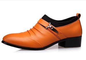 Beste lederen koeienhuid mannen casual schoenen luxe ontwerper oxford mocassin jurk schoenen zapatos hombre