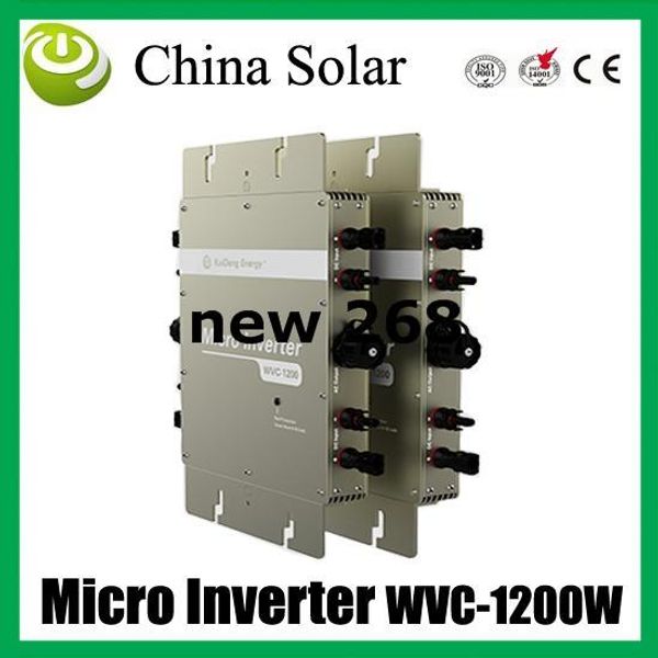 Freeshipping Best New Solar Power Micro Inverter WVC1200W para sistema fotovoltaico