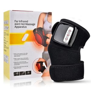 Beste pijnstilling Trillingsverwarming Verwarmde kniebrace Massager Pijnstilling voor artritis en kniegewricht