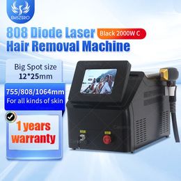 Meilleur épilateur Laser RF indolore Machine d'épilation 808nm Diode Laser enlever les cheveux Machine corps épilation dispositif