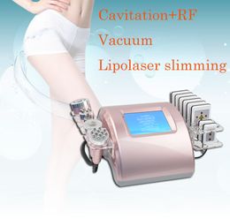 Beste Perfomance Ultrasound Cavitatie Te koop Afslanken Machine RF Skin Turninging Face Lift Lipo Laser Gewichtsverlies Apparatuur