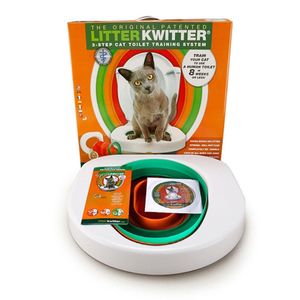 Beste plastic kattentoilettrainingspakket katten doos puppy katten zwerfvuil