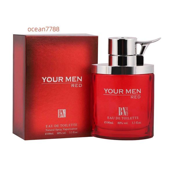 MEJOR PRECIO Perfume de fragancia increíble para hombres, tus hombres, rojo, 100 ml, EDT, de larga duración, con una fragancia impresionante