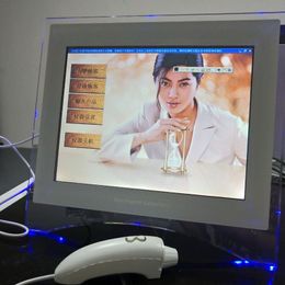 Best price Digital skin scanner with touch screen for Skin Diagnosis System skin Care Salon Needed