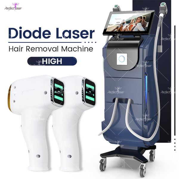 Laser à Diode 3 vagues 808nm, machine d'épilation indolore, soins de la peau, pour femmes