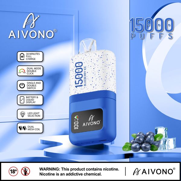 Meilleur prix Electronic Cigarette Pod Aivono 15k Magic Aim 15000 Puffs Wholesale I Vape Disposable Vape Pen