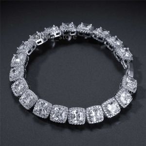 Beste prijs voortreffelijke sieraden Moissanite ketting 8mm 10 mm 12 mm D kleur vvs moissaniet tennisarmband