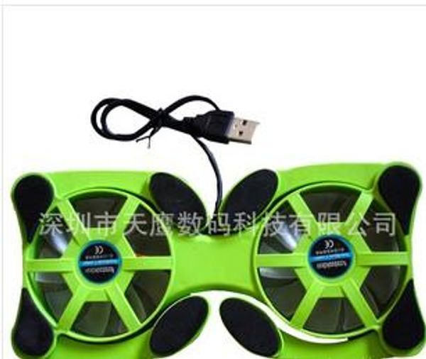 Meilleur prix Mini USB 2-Fan Octopus Laptop Notebook Fan Cooler Cooling Pad