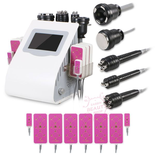 Machine amincissante à Cavitation ultrasonique 6 en 1, meilleure Promotion, radiofréquence sous vide, pour Spa et Salon