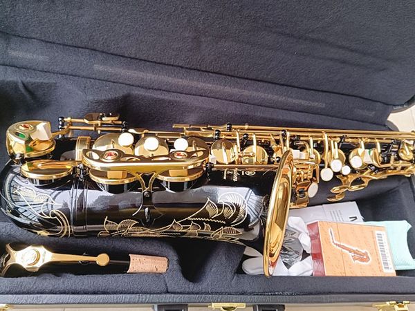 Saxophone Alto noir de meilleure qualité, modèle YAS-82Z, instrument de musique professionnel, e-flat, avec étui, accessoire