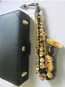 Meilleure qualité clé en or noir niveau professionnel saxophone Alto YAS-875EX marque japonaise sax Alto e-flat instruments à vent saxophone instrument de musique avec étui